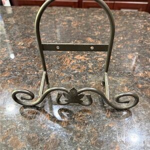 Longaberger Foundry Collection Decorative Metal Plate Stand